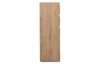 Vysoká úložná skříňka Image 45 cm, medový dub