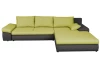 Rohová sedací souprava Bono, žlutá/antracitová tkanina