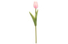 Umělá květina Tulipán 34 cm, světle růžová