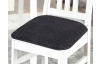 Sada podsedáků na židle (2 ks) 40x40 cm, antracitová