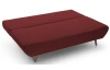 Rozkládací pohovka Oslo, červená látka