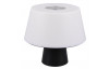 Stolní LED lampa DJ 28 cm, bluetooth, antracitová/bílá