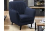 Křeslo Lahti, námořnická modrá látka