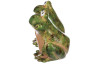 Dekorační soška Keramická zelená žába, mix 2 druhů