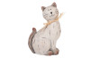 Dekorační soška Kočka 15 cm, béžová, mix 2 druhů