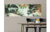 Ručně malovaný obraz Tropické listy, 120x40 cm