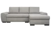 Rohová sedací souprava Salsa, světle šedá tkanina