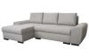 Rohová sedací souprava Salsa, světle šedá tkanina