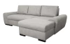 Rohová sedací souprava Salsa, světle šedá tkanina