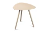 Stolek Mira, průměr 50 cm, béžový