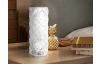 Stolní LED lampa Gixi 21 cm, imitace křišťálů