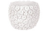 Obal na květináč Květinkový 11 cm, bílý beton