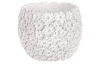 Obal na květináč Květinkový 11 cm, bílý beton