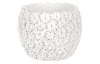Obal na květináč Květinkový 11 cm, bílý beton