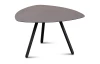 Stolek Mira, průměr 60 cm, antracitový