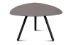 Stolek Mira, průměr 60 cm, antracitový