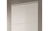 Předsíňová šatní skříň Prego, 55 cm, bílá lesk