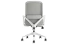 Kancelářská židle s područkami Makarea, světle šedá