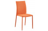 Jídelní židle Rudolfo, oranžová látka