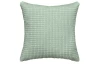 Dekorační polštář Alina 45x45 cm, mátový, plastický vzor