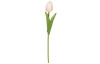 Umělá květina Tulipán 34 cm, krémová