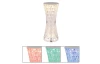 Stolní LED lampa Gixi 18,5 cm, RGB, imitace křišťálů