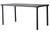 Obdélný zahradní stůl Alford 150x90 cm, černý