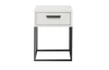 Noční stolek s 1 zásuvkou Suna, bílý