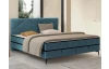 Postel Parana 180x200 cm, modrá aqua sametová látka