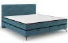 Postel Parana 180x200 cm, modrá aqua sametová látka