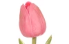 Umělá květina Tulipán 34 cm, růžová