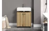Koupelnová skříňka pod umyvadlo Pure Bliss 60 cm, dub evoke