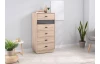 Komoda se zásuvkami Ancona, 60 cm, dub estana/antracit