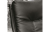 Jídelní židle Gloria, černá ekokůže