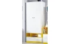 Šatní skříň Mobi, bílá/žlutá