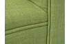 Lavice Norset, zelená tkanina