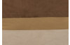 Dekorační polštář Turin 45x45 cm, hnědý