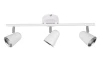 Stropní LED osvětlení Toulouse, bílé, 3 svítidla