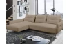 Rohová sedací souprava Dream, světle hnědá látka, levý roh