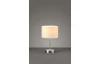 Stolní lampa Hotel 32 cm, bílá látka