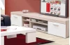 Obývací stěna Tom, dub sonoma/bílá