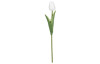 Umělá květina Tulipán 34 cm, bílá