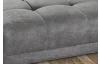 Velká pohovka/sedačka Moldau, šedá látka