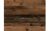 Skříňka Bristol, broušený kov/vintage dřevo