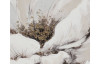 Ručně malovaný obraz Bílý květ, 100x70 cm