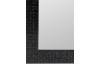 Nástěnné zrcadlo Glamour 40x120 cm, černá struktura