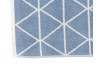 Ručník Triangle 50x100 cm, Niagara modrá, grafický vzor