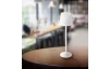 Nabíjecí stolní LED lampa Vannie, bílá