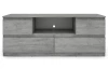 TV skříňka Carlos, šedý beton, šířka 140 cm