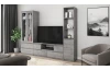 TV skříňka Carlos, šedý beton, šířka 140 cm